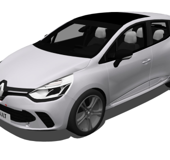 超精细汽车模型 雷诺 ClioIV Initiale GT